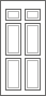 6 Panel Composite Fire Doors