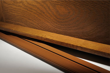 oak door drip with brown ali threshold colour coded door drips