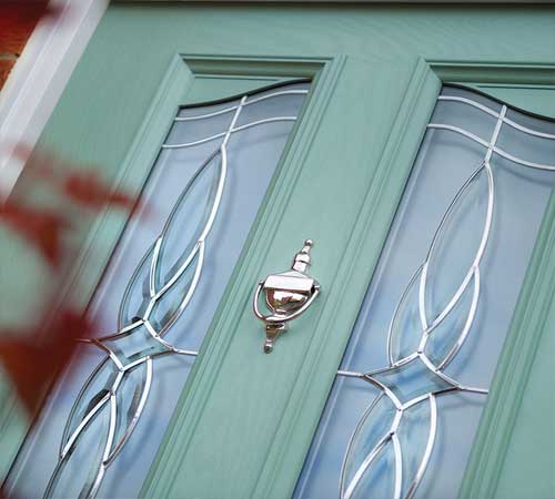 GRP Door Green