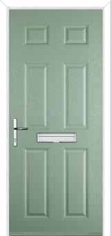 6 Panel Solid Composite FD30s Fire Doors