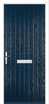 Cottage FD30s Internal Composite Fire Door in Dark Blue