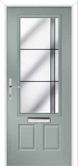 Gleneagles Aurora Composite Front Door in Agate Grey