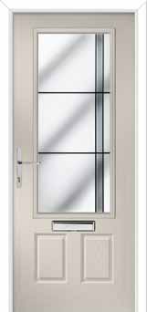 Gleneagles Aurora Composite Front Door in Cream