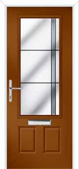 Gleneagles Aurora Composite Front Door in Oak