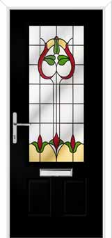 Gleneagles Beaumont Composite Front Door in Black Brown