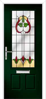 Gleneagles Beaumont Composite Front Door in Green