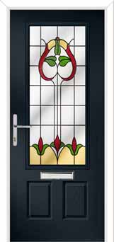 Gleneagles Beaumont Composite Front Door in Anthracite Grey