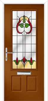 Gleneagles Beaumont Composite Front Door in Oak