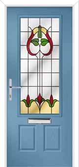 Gleneagles Beaumont Composite Front Door in Pastel Blue