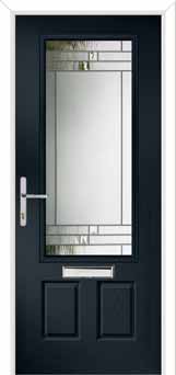 Gleneagles Horizon Composite Front Door in Anthracite Grey
