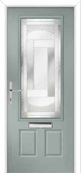 Gleneagles Havana Composite Front Door in Agate Grey