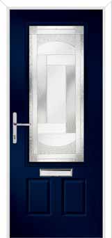 Gleneagles Havana Composite Front Door in Blue