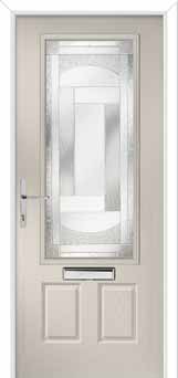 Gleneagles Havana Composite Front Door in Cream