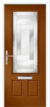 Gleneagles Havana Composite Front Door in Oak