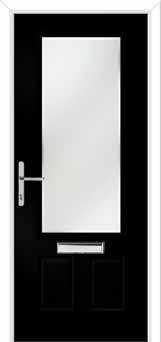 Gleneagles Kensington Composite Front Door in Black Brown