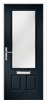 Gleneagles Kensington Composite Front Door in Anthracite Grey
