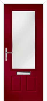 Gleneagles Kensington Composite Front Door in Red