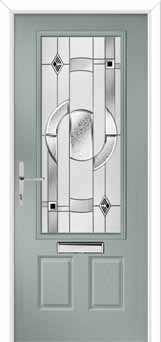 Gleneagles Modena Composite Front Door in Agate Grey