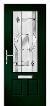 Gleneagles Modena Composite Front Door in Green