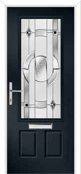Gleneagles Modena Composite Front Door in Anthracite Grey