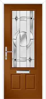 Gleneagles Modena Composite Front Door in Oak