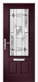 Gleneagles Modena Composite Front Door in Purple Violet