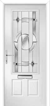 Gleneagles Modena Composite Front Door in White