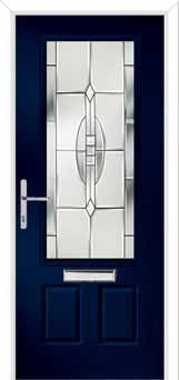 Gleneagles Reflections Composite Front Door in Blue