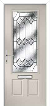 Gleneagles Simplicity Composite Front Door in Cream