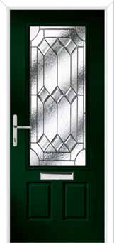 Gleneagles Simplicity Composite Front Door in Green