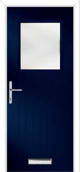 Merion Farmhouse Kensington Composite Front Door in Blue