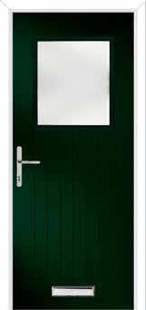 Merion Farmhouse Kensington Composite Front Door in Green