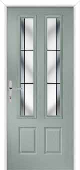 Oulton Aurora Composite Front Door in Agate Grey