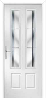 Oulton Aurora Composite Front Door in White