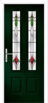 Oulton Beaumont Composite Front Door in Green
