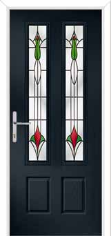 Oulton Beaumont Composite Front Door in Anthracite Grey