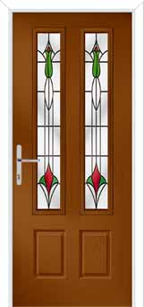 Oulton Beaumont Composite Front Door in Oak