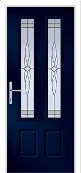 Oulton Crystal Harmony Composite Front Door in Blue