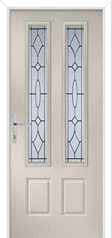 Oulton Clarity Composite Front Door in Cream