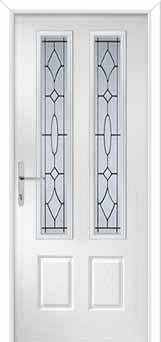 Oulton Clarity Composite Front Door in White