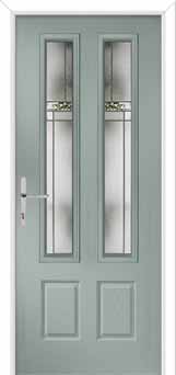 Oulton Element Composite Front Door in Agate Grey