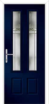 Oulton Element Composite Front Door in Blue