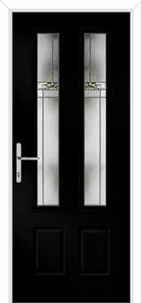 Oulton Element Composite Front Door in Black