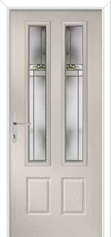 Oulton Element Composite Front Door in Cream