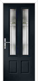 Oulton Element Composite Front Door in Anthracite Grey