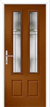 Oulton Element Composite Front Door in Oak