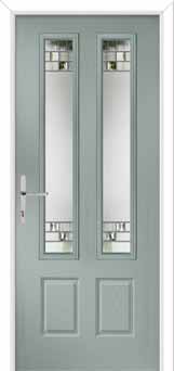 Oulton Horizon Composite Front Door in Agate Grey