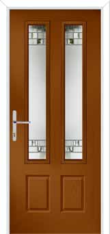 Oulton Horizon Composite Front Door in Oak