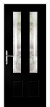 Oulton Havana Composite Front Door in Black Brown