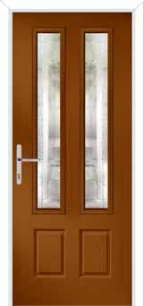 Oulton Havana Composite Front Door in Oak